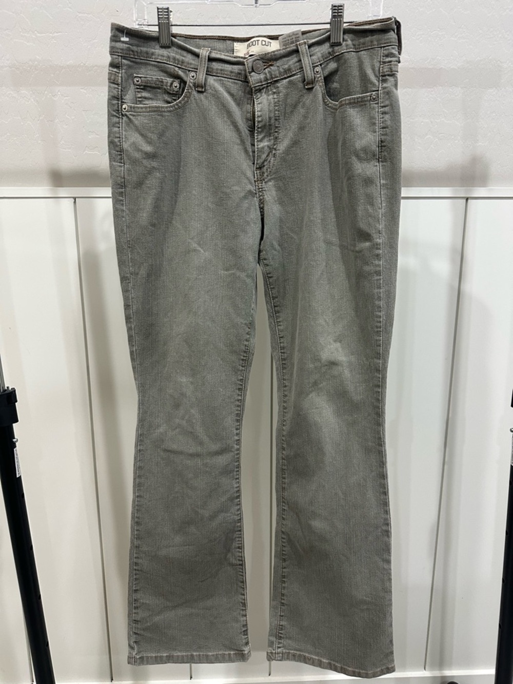Levi's Men's Gray Bootcut Jeans - Faded Charcoal